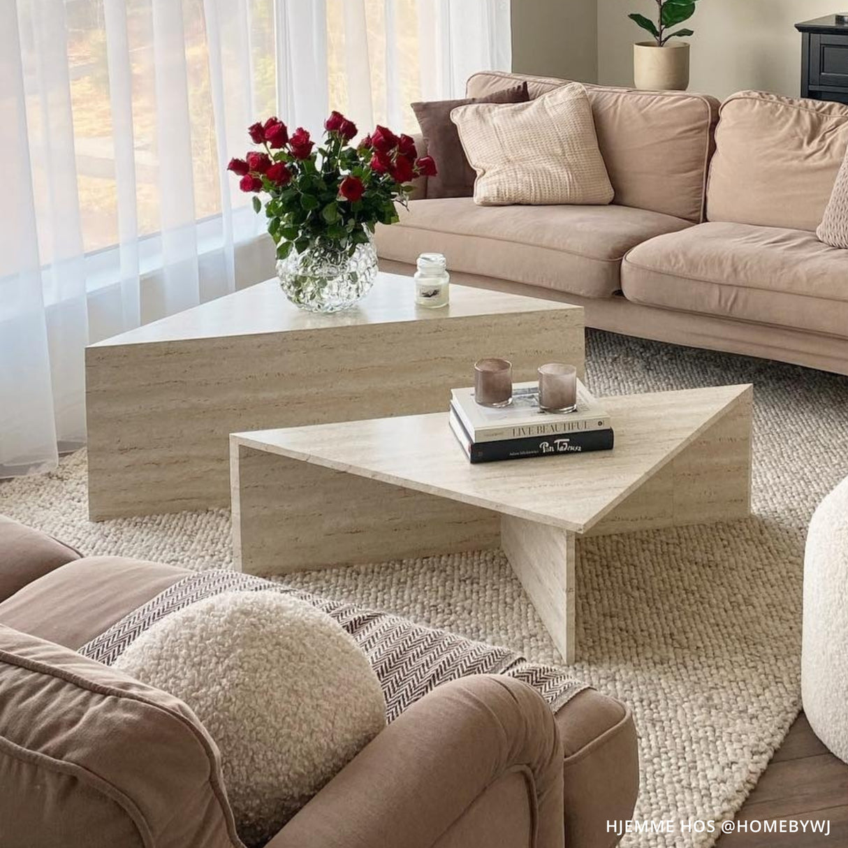 Vareprøve: Travertin kontaktplast