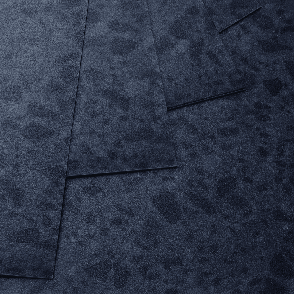 8 - pk Lisboa terrazzo blå selvklebende fliser - Lindas Dekor