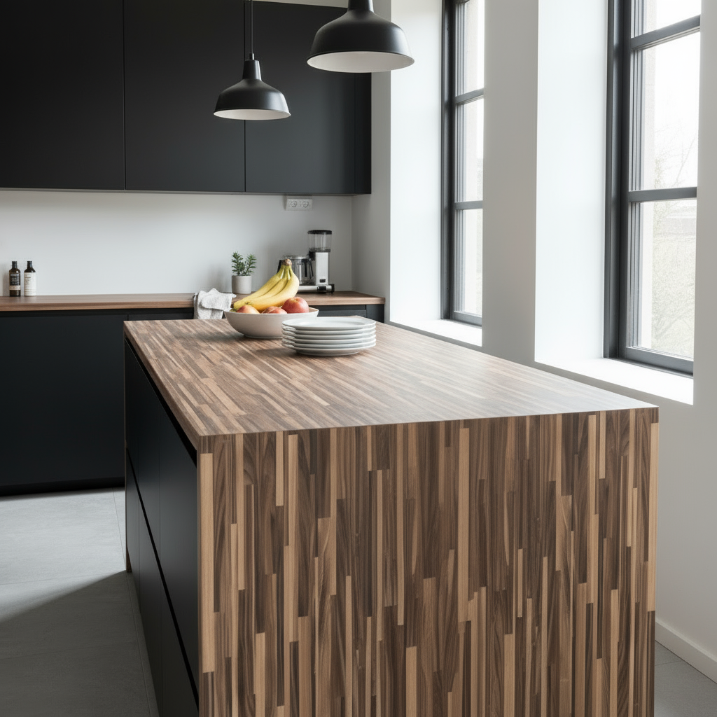 Premium Birmingham brun kontaktplast 45 cm x 2 meter