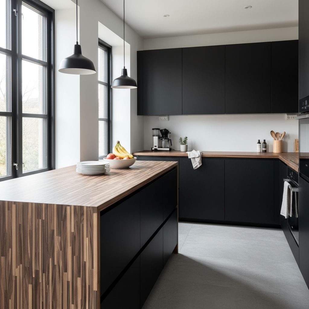 Premium Birmingham brun kontaktplast 45 cm x 2 meter