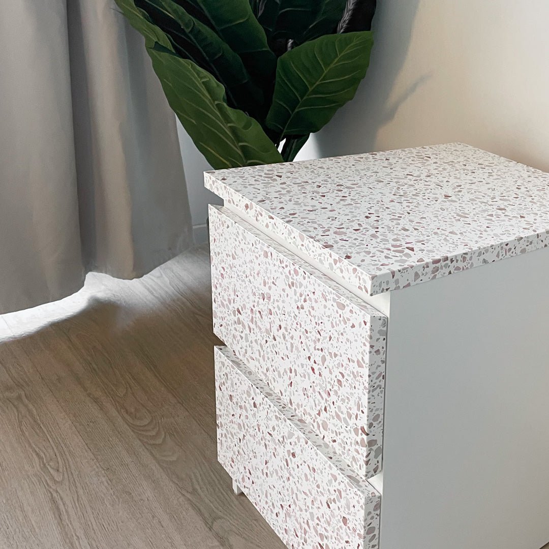 Premium Terrazzo kontaktplast - Lindas Dekor