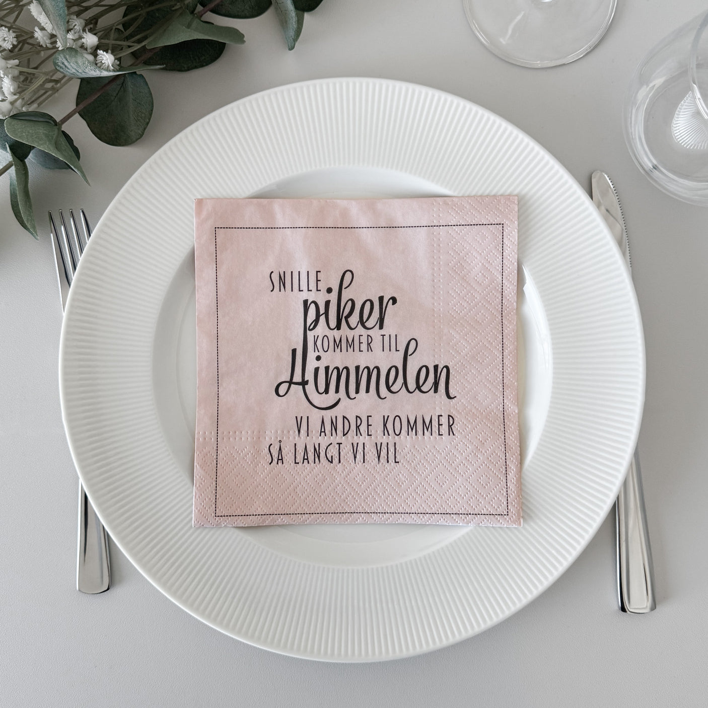 20-pk Servietter Snille piker