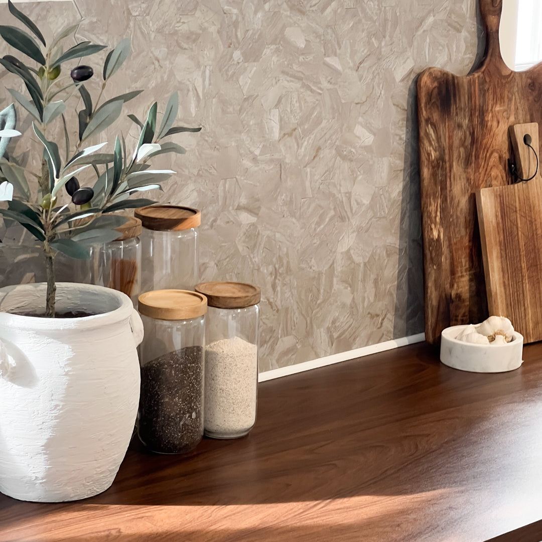 Grace hexagon selvklebende veggfliser