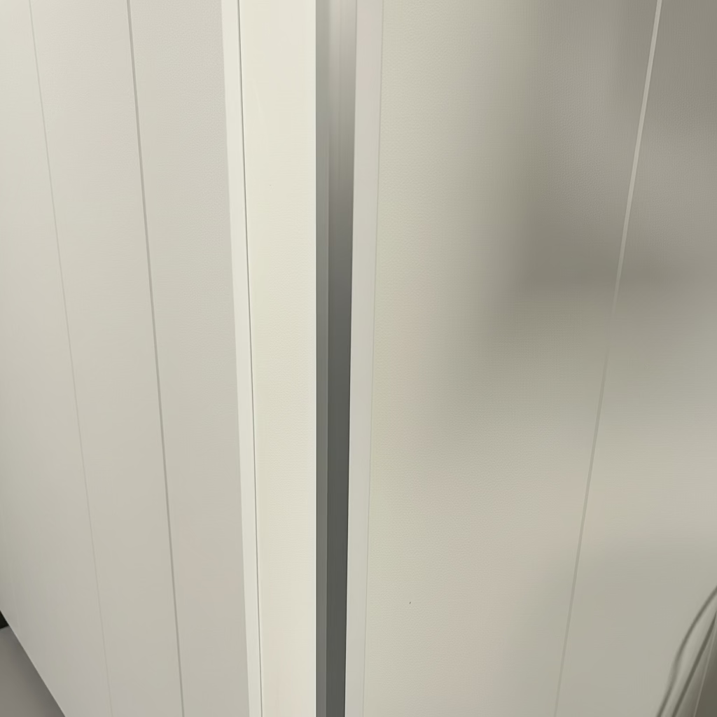 4-pk Endelister til baderomsplater aluminium 1200 mm