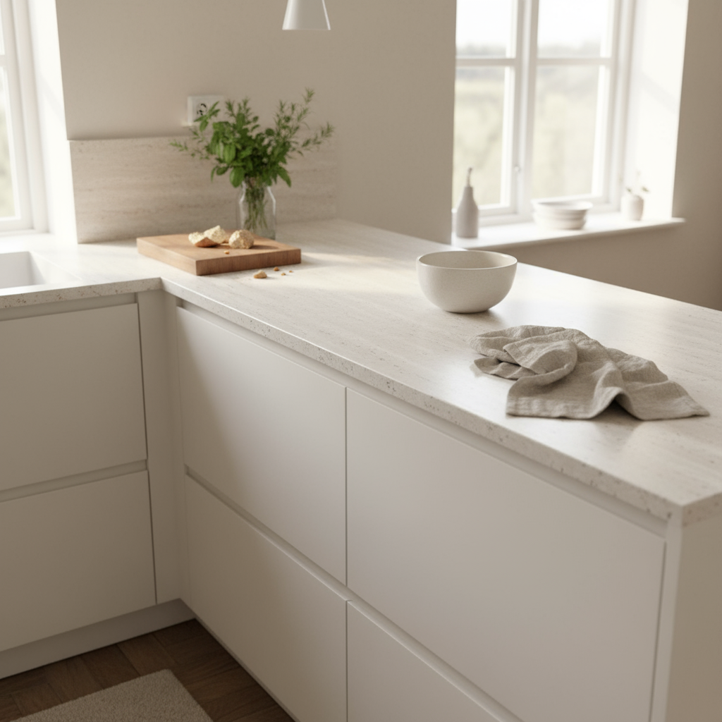 Travertin kontaktplast