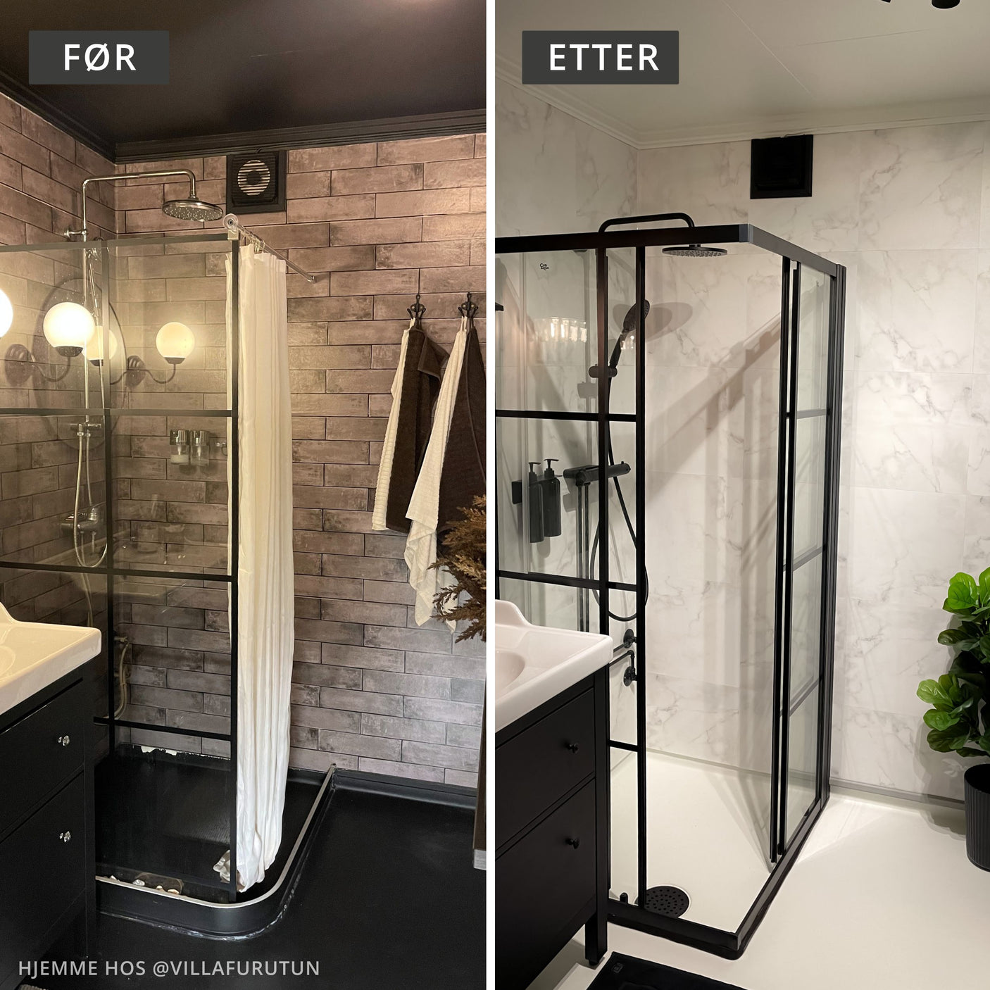 Moderne og tidløse vinylfliser som gir rommet et elegant løft.