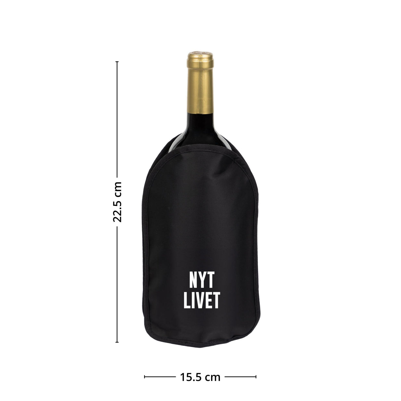 Praktisk og stilren vinkjøler som holder vin kald under sommerens sammenkomster.