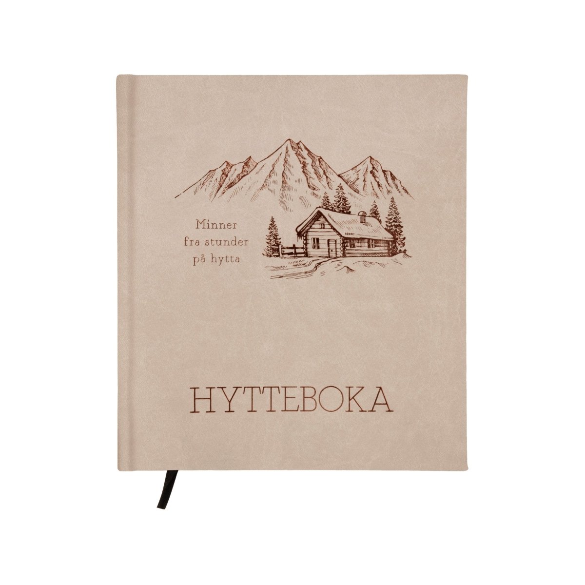 Hyttebok Minner fra hytta beige - Lindas Dekor