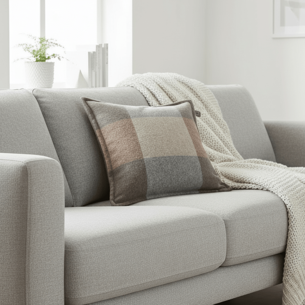Halvor Bakke Ulundi putetrekk Beige 50 x 50 cm - Lindas Dekor