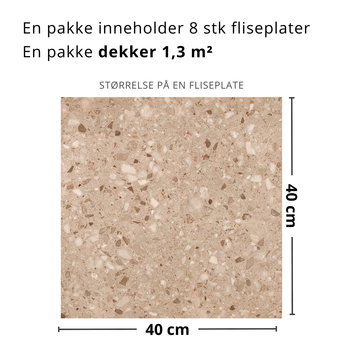 Lisboa Sand selvklebende fliser