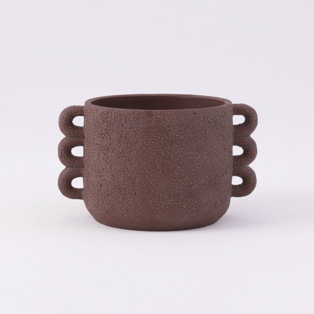 Potte Celia keramikk brun 18,5 cm - Lindas Dekor