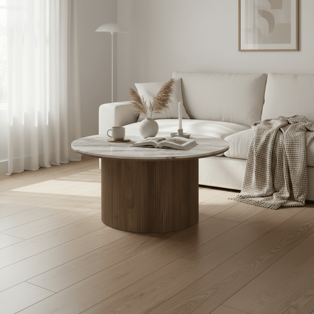 Athens sofabord ø80 cm - Lindas Dekor