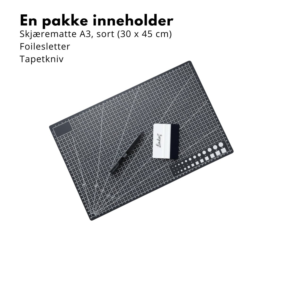 Anbefalt verktøypakke - Lindas Dekor