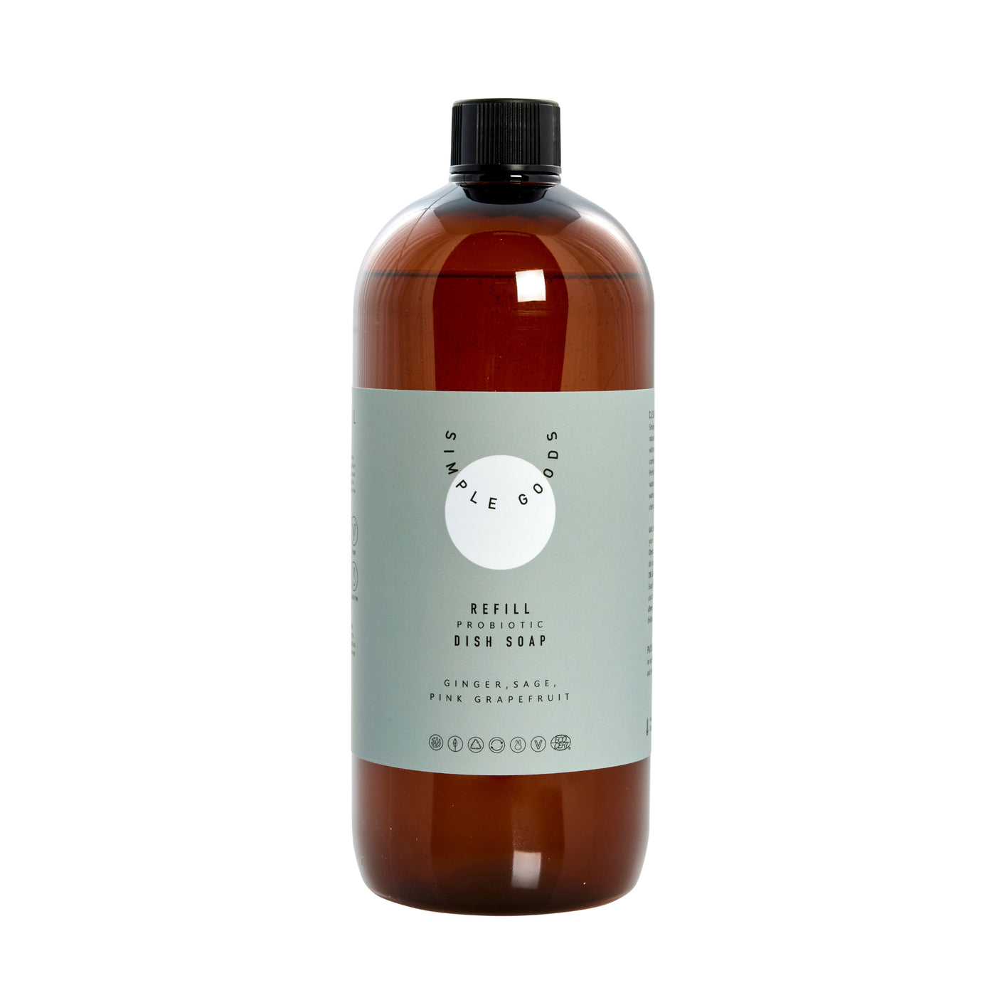 stor refillflaske med oppvasksåpe til kjøkken og vaskesone