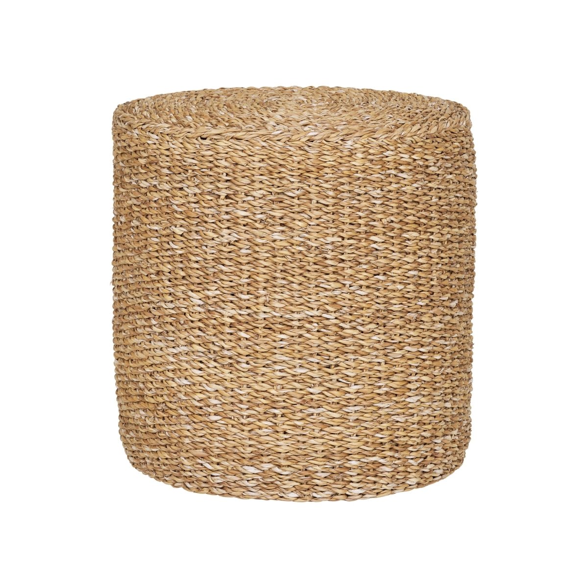 Rivera puff naturell ø40 cm - Lindas Dekor