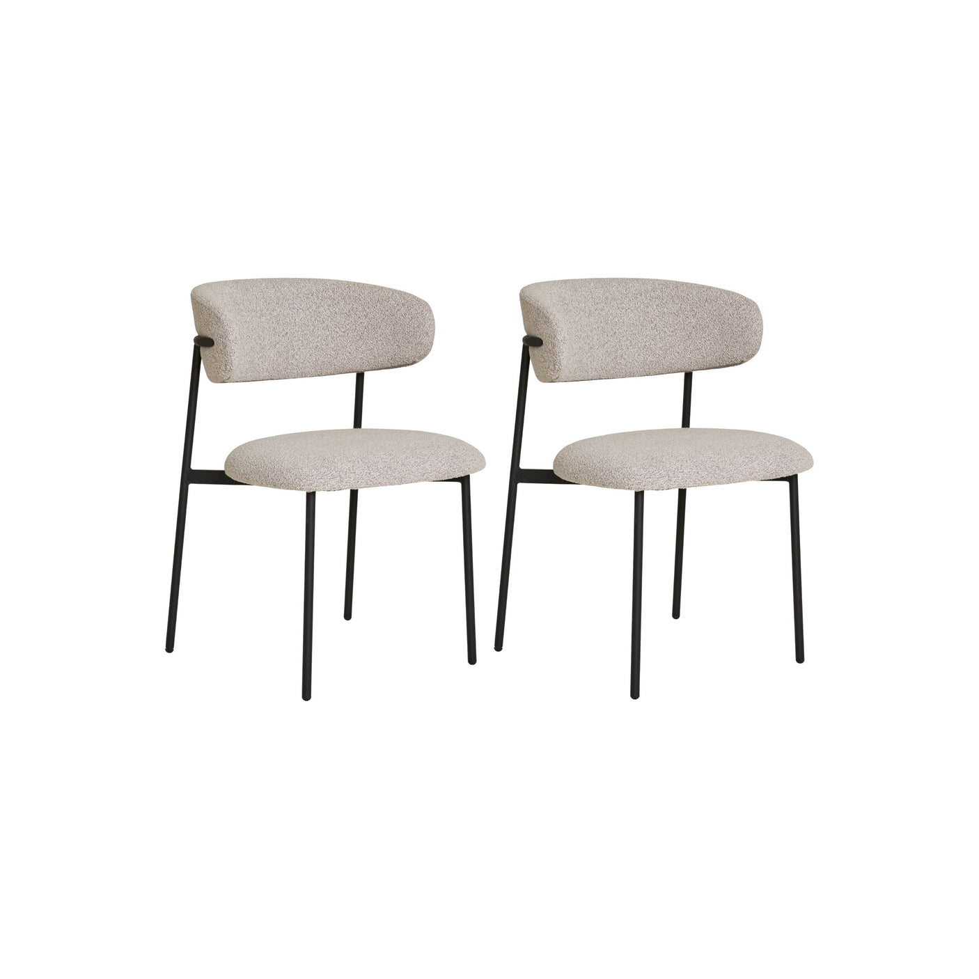 2-pk House Nordic Mira sand spisestol