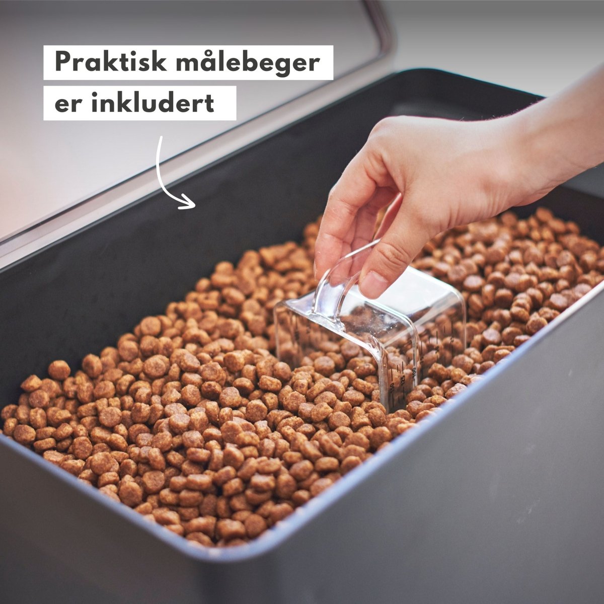 Oppbevaringsboks dyrefor sort - Lindas Dekor