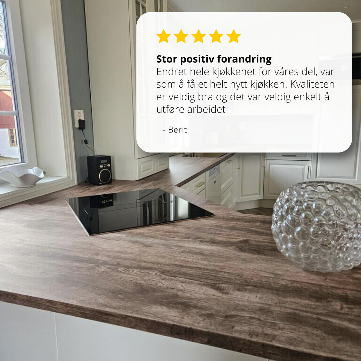 Premium Old Wood kontaktplast