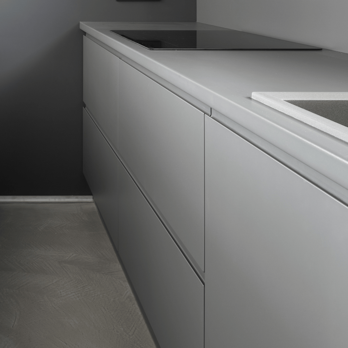 Vareprøve: Premium Cloudy grey kontaktplast