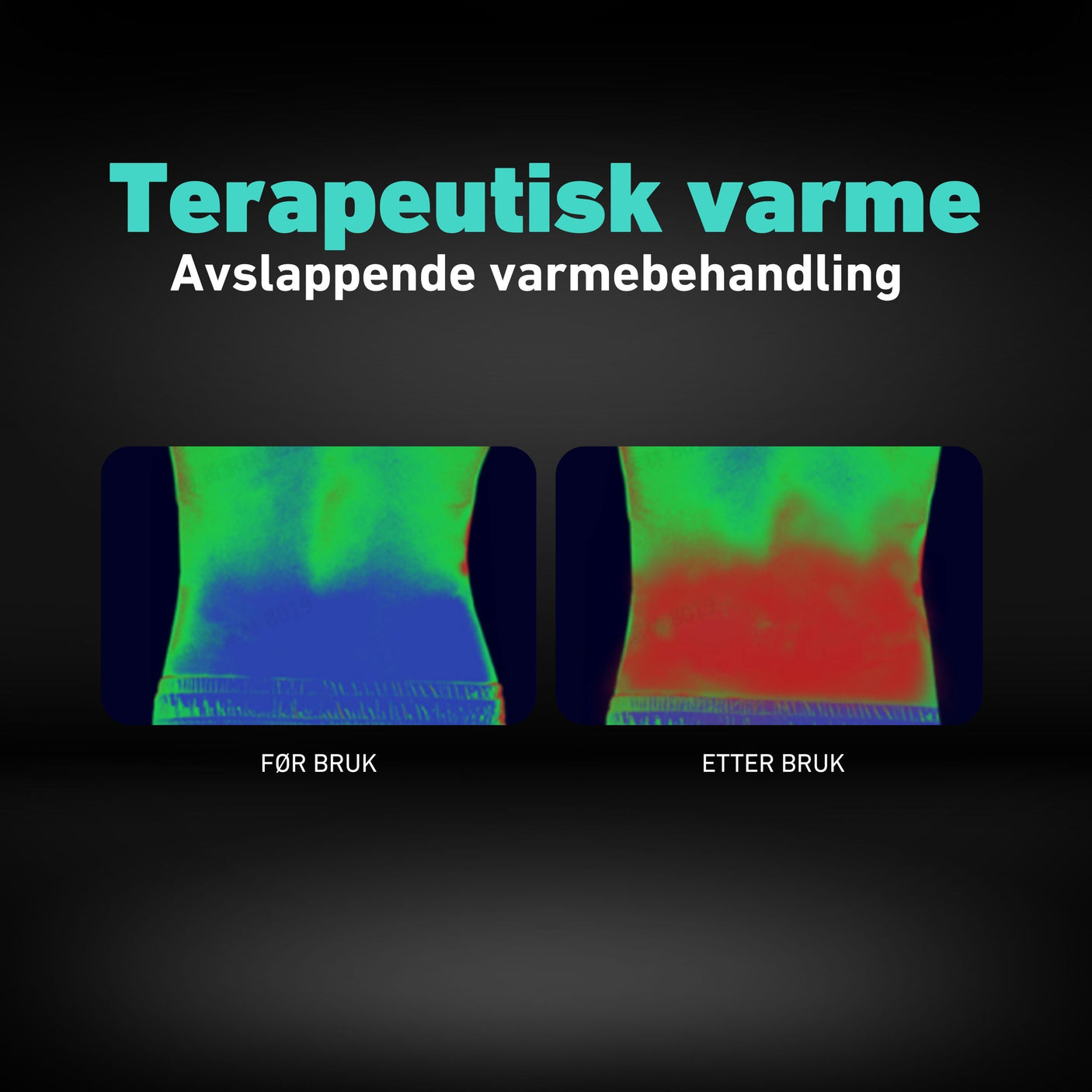 Justerbare intensitetsnivåer for tilpasset ryggmassasje.