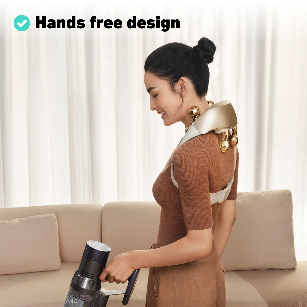 Elegant Gold Edition-design med myke materialer og høy brukervennlighet.