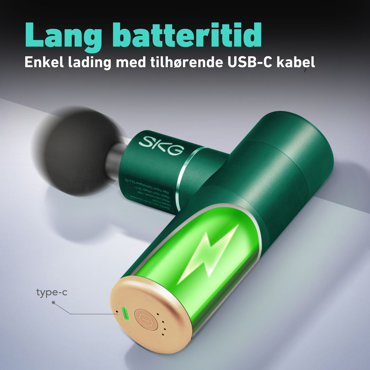 Lang batteritid med kort ladetid