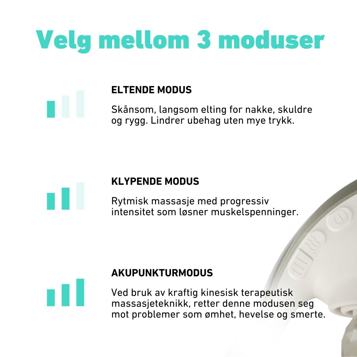 Massasjeapparat for nakke H7 Ultra Gold Edition - Lindas Dekor