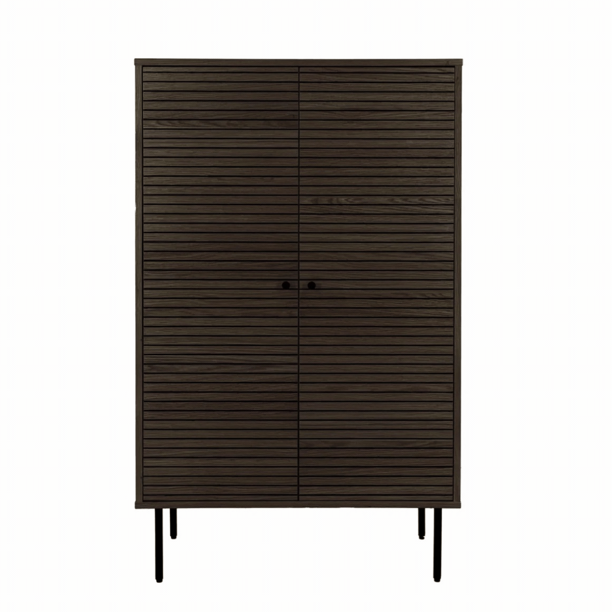 Kyoto skap smoked oak 80 x 40 x 130 cm