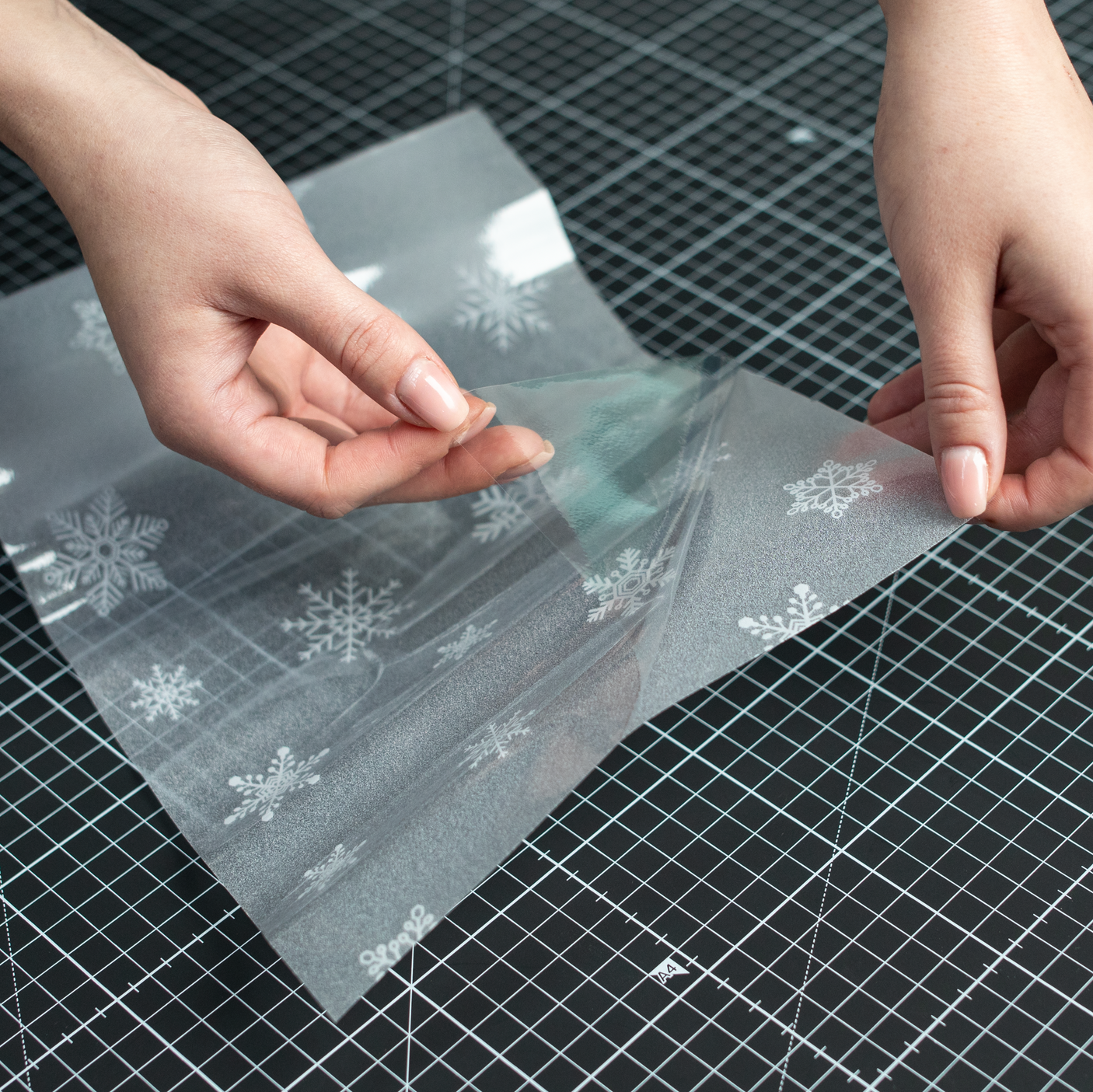 Limited Static snowflake vindusfolie