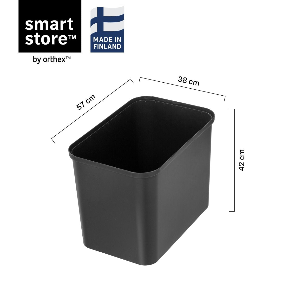 SmartStore™ Collect 76 L sort - Lindas Dekor