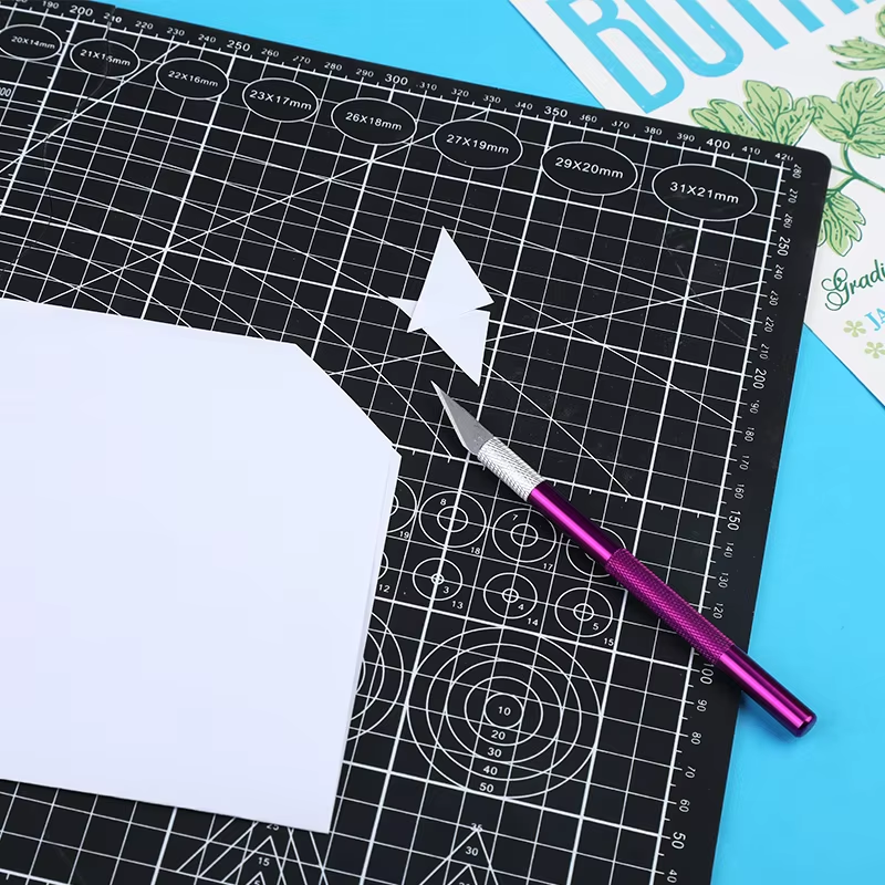 Skjærematte A3, sort