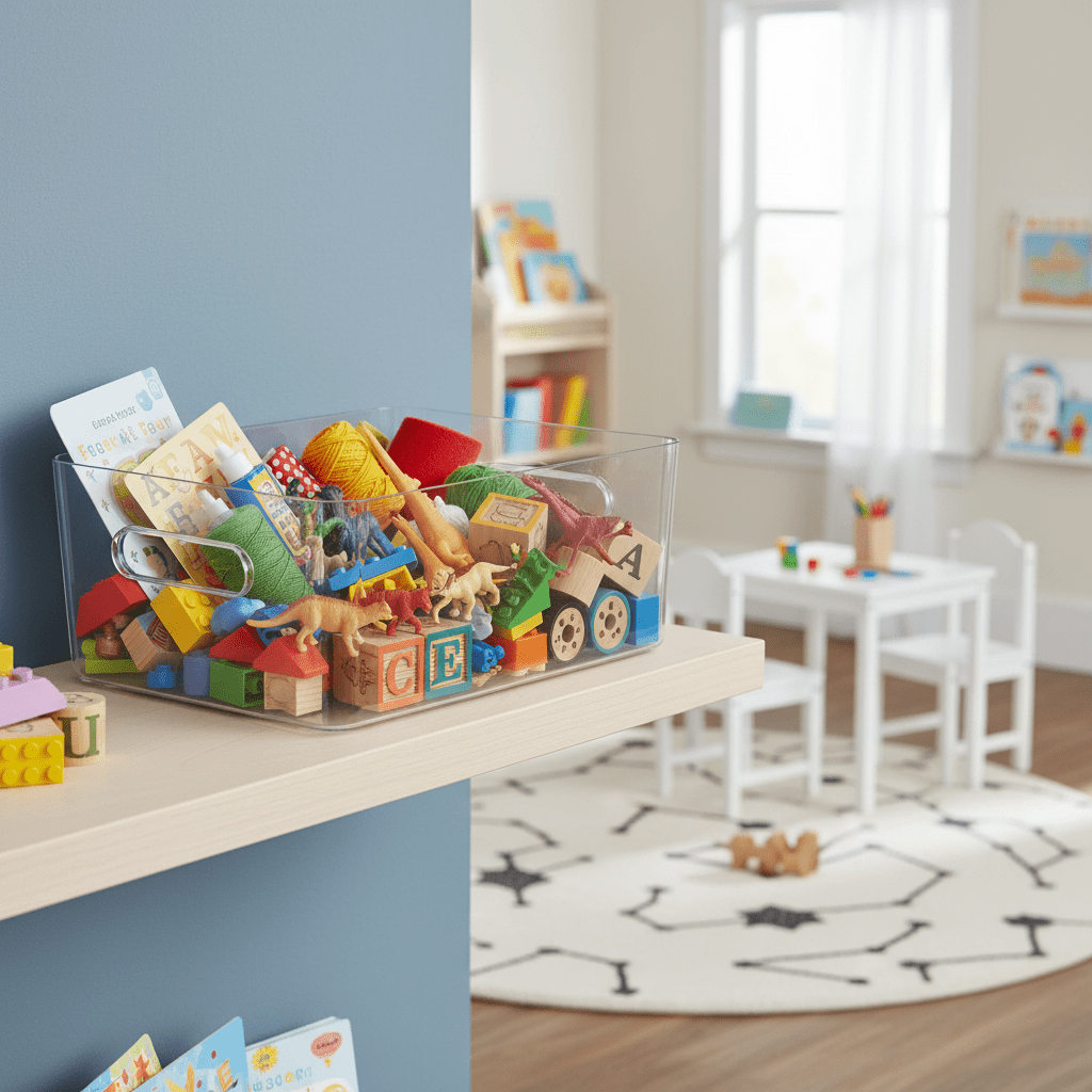 SmartStore™ Compact Clear L oppbevaringsboks - Lindas Dekor