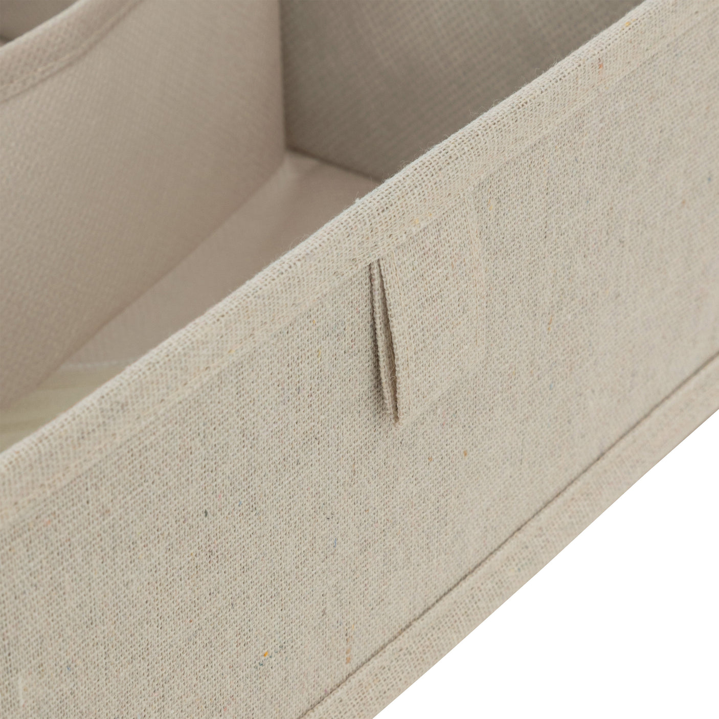 Skuffeorganiser 2 rom M beige 36x36 cm – detaljbilde 1