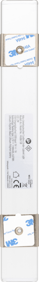 Opladbar LED-stribe med bevægelsessensor 30 cm – produktbillede 2