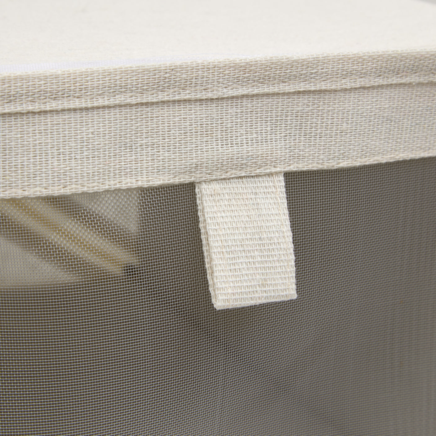 Stabelbare skobokser Dressy+ beige 2 stk – detaljbilde 4