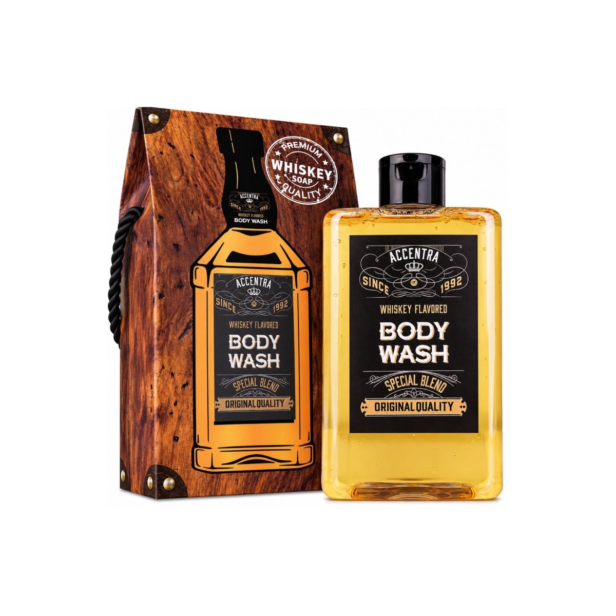 Dusjsåpe whisky i gaveeske 400 ml