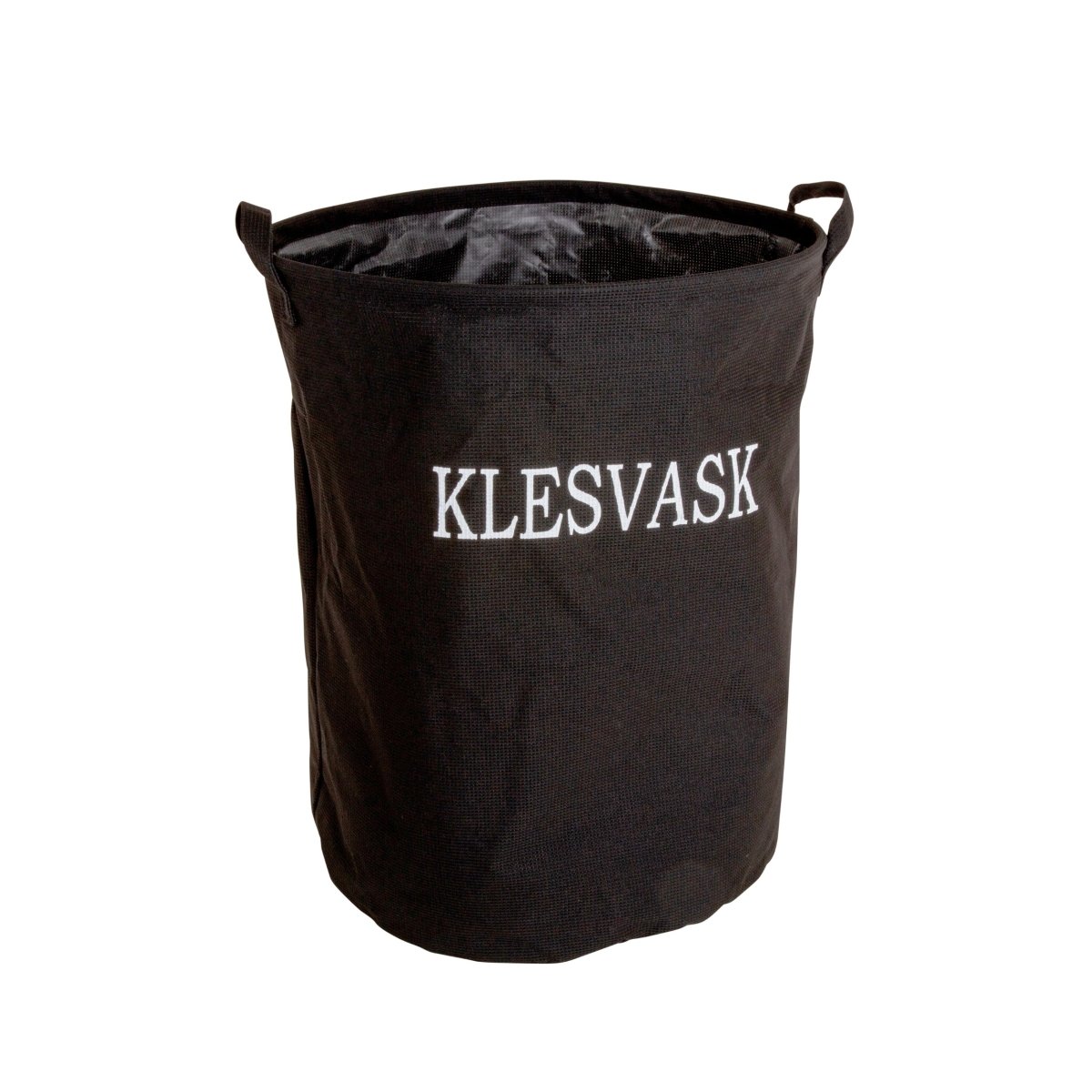 Kurv Klesvask sort 40 x 50 cm - Lindas Dekor Skittentøyskurv