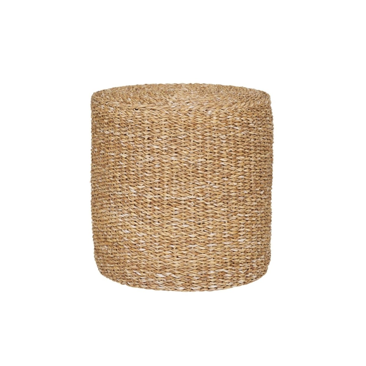 Rivera puff naturell ø40 cm - Lindas Dekor Puff
