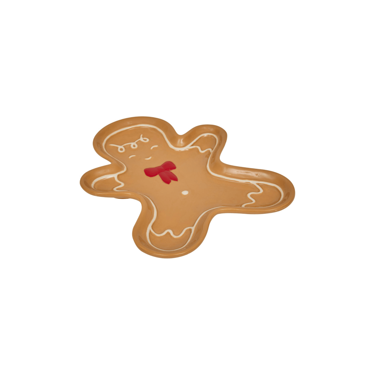 Tallerken pepperkakemann 25,5 cm - Lindas Dekor Tallerken
