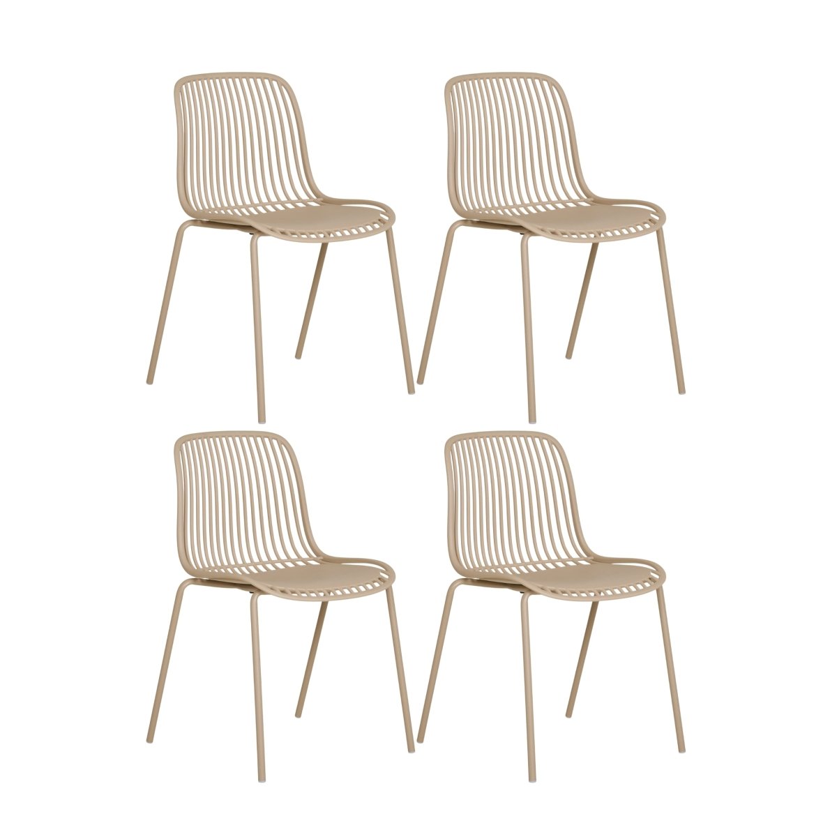 4 - pk Branson hagestol beige - Lindas Dekor