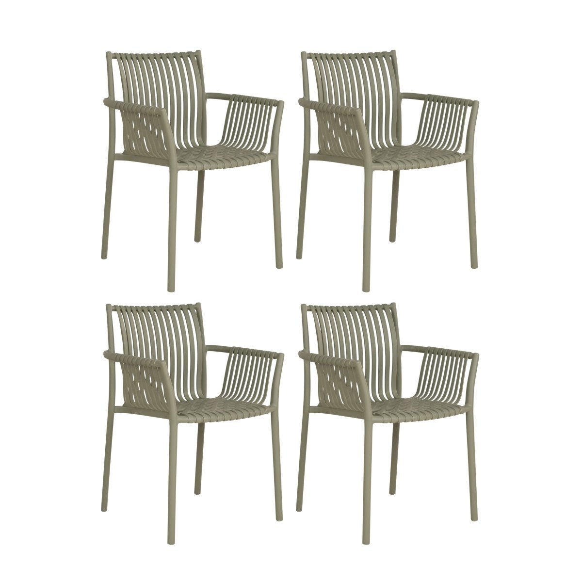 4 - pk Tulsa hagestol grønn - Lindas Dekor