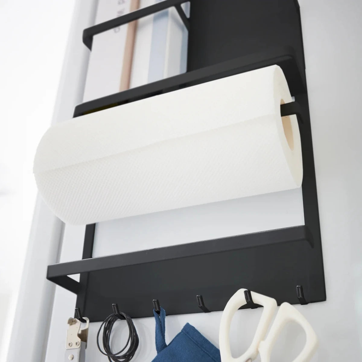Magnetisk hylle til kjøleskap sort 34 x 24,5 cm - Lindas Dekor
