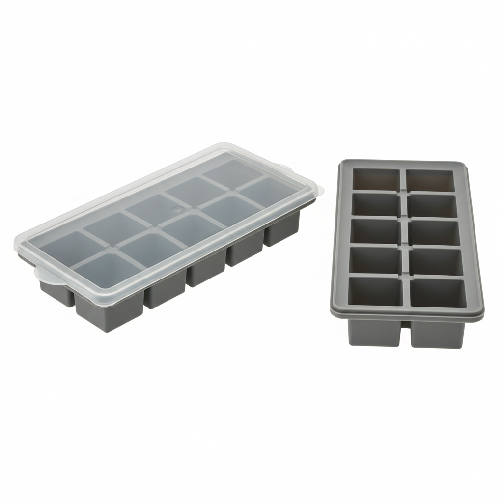 isbitbrett til frysing av vann og juice