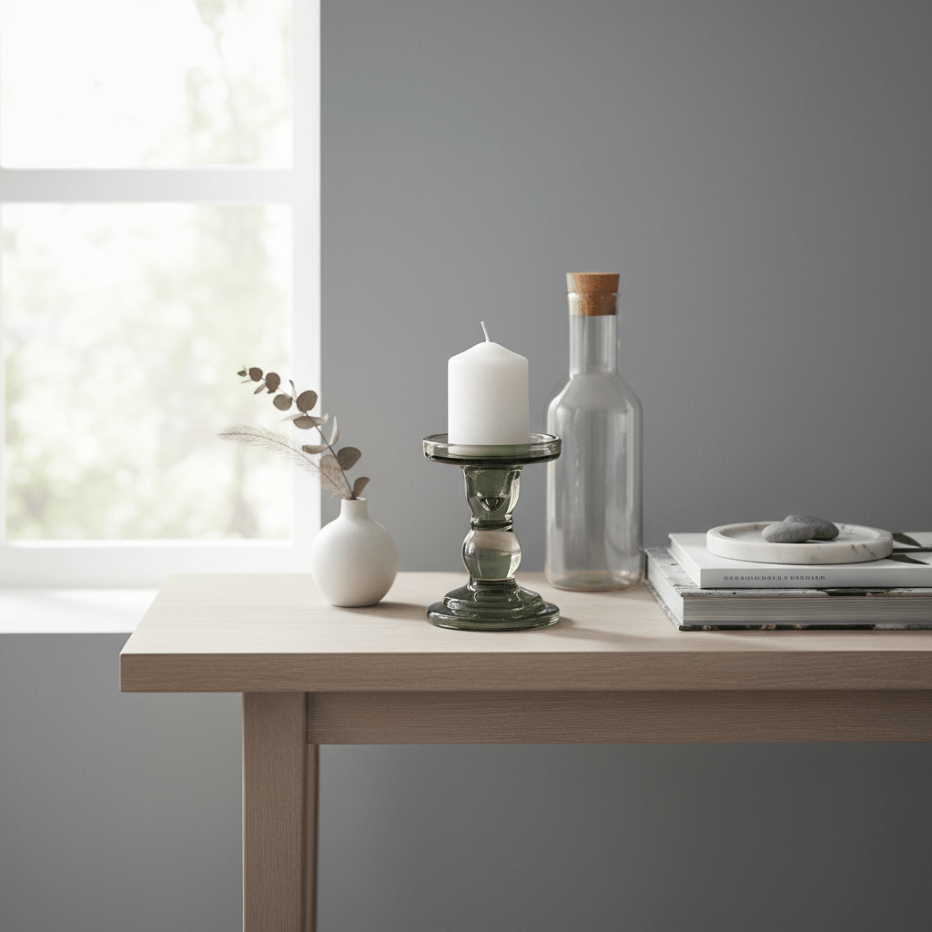 2-pak lysestager til blockklys 8,8 cm + 11 cm - Lindas Dekor