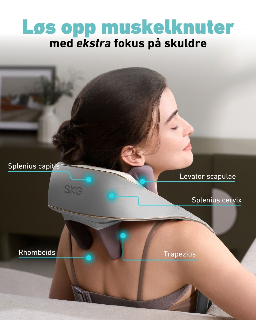 Massasjeapparat for nakke H5