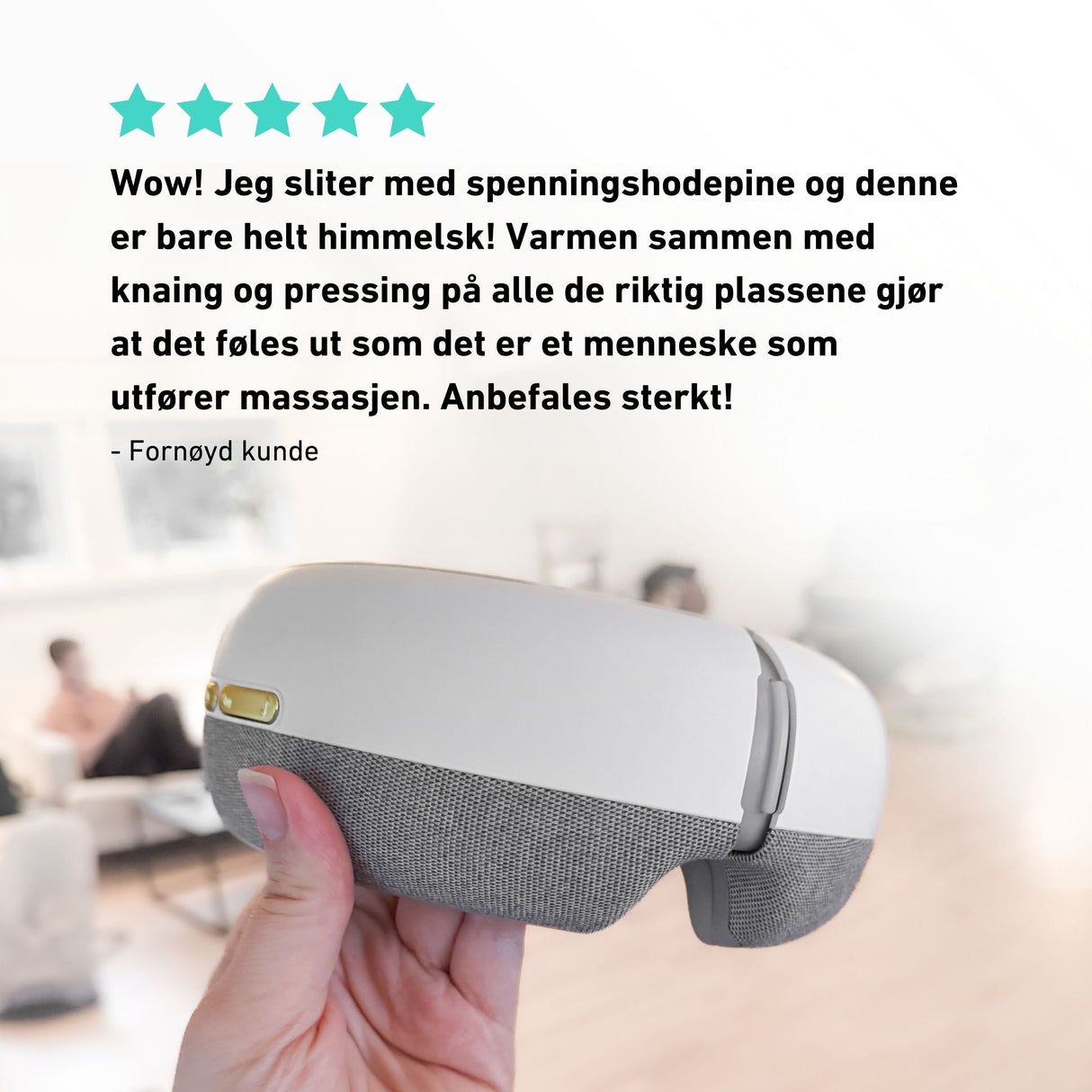 Lett og sammenleggbar design for enkel oppbevaring og transport.