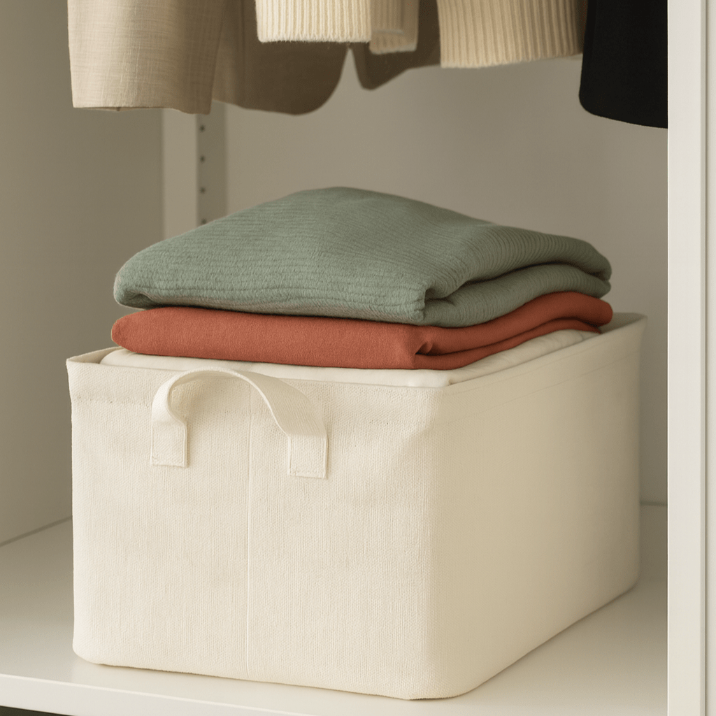 Boks til organisering, garderobe - Lindas Dekor
