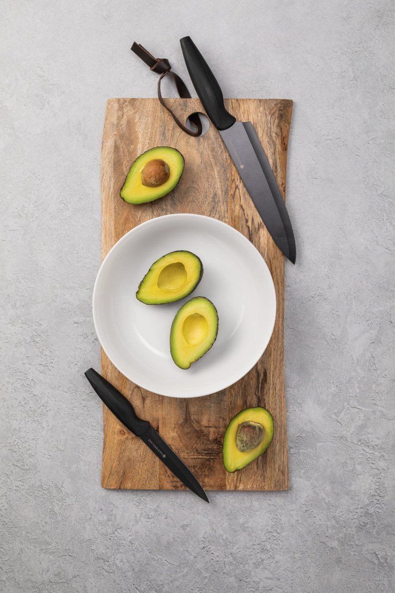 MasterClass Agudo 5 Piece Knife Set with Storage Stand - Lindas Dekor Knivblokk