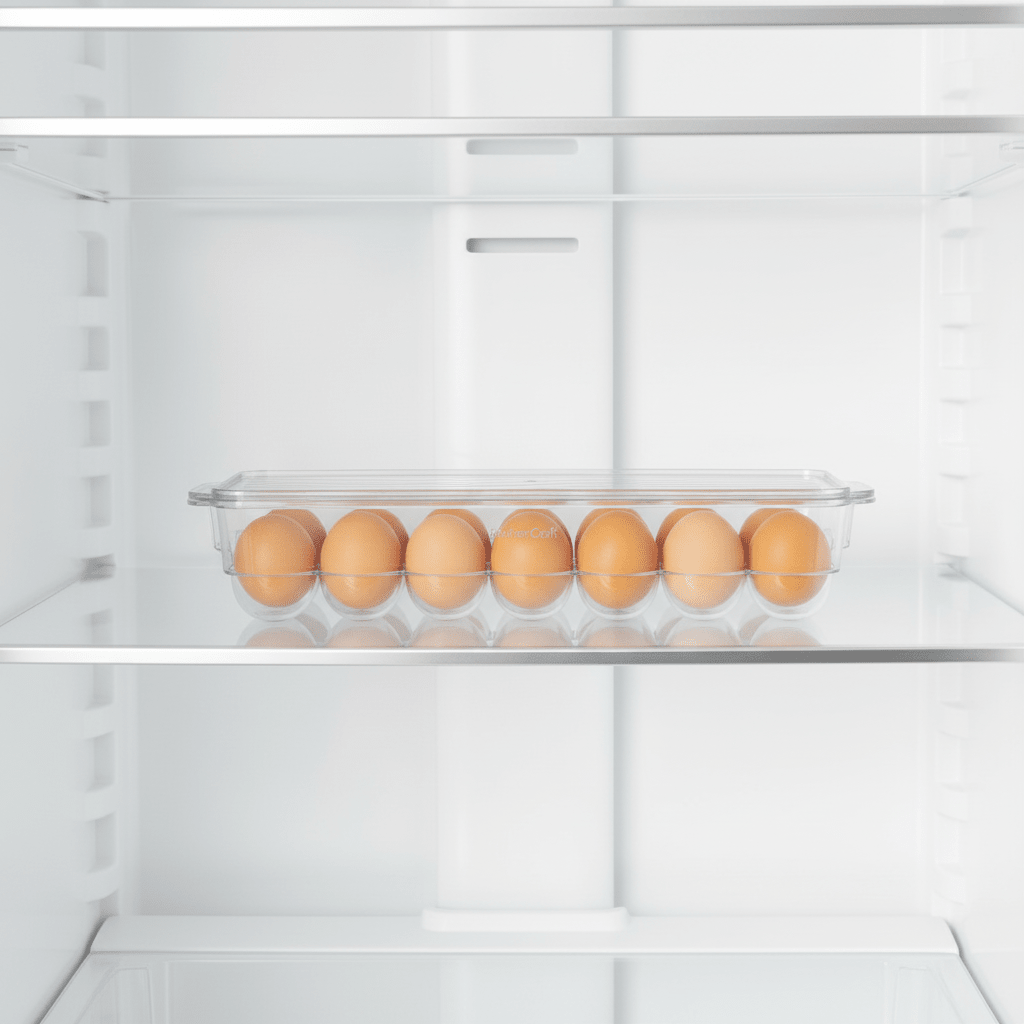 Oppbevaringsboks til 12 egg med lokk - Lindas Dekor