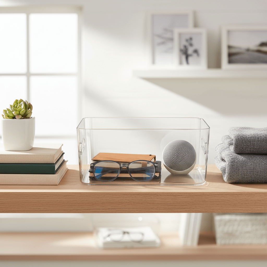 SmartStore™ Compact Clear M oppbevaringsboks - Lindas Dekor